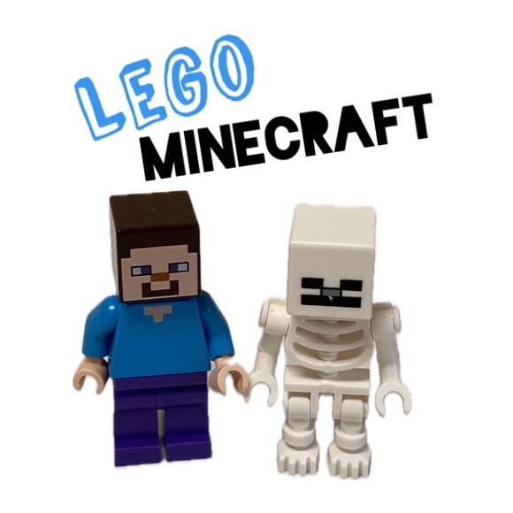 Lego Minecraft Minifigures 7 piece Set - Picture 3 of 10